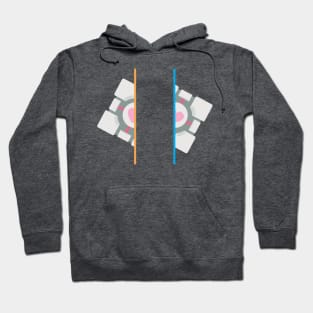 Portal Companion Cube Hoodie